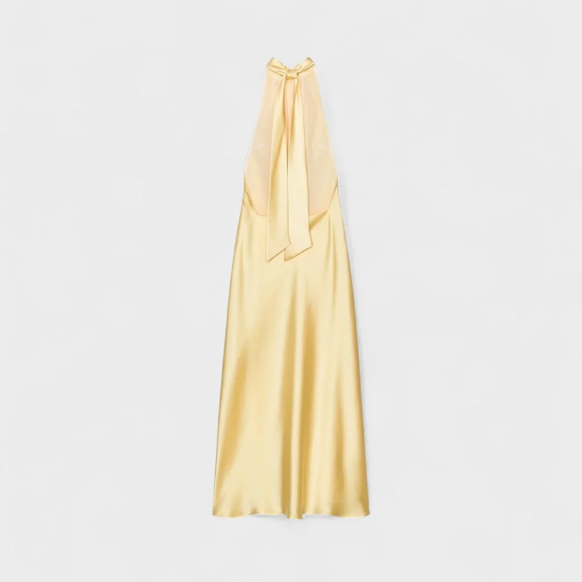 Anabela | Vestido Halter Satinado - Image 6