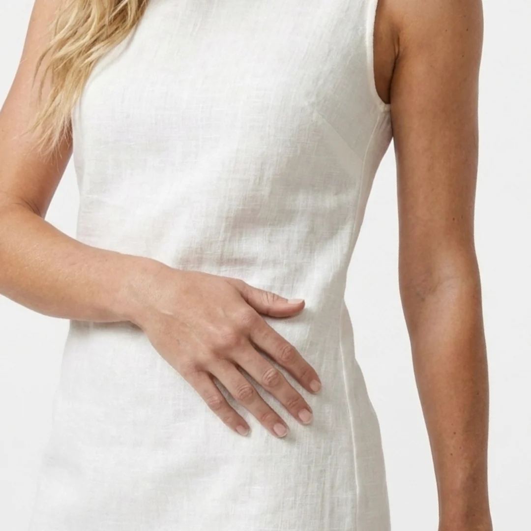 Verónica | Vestido Midi com Trama Canelada - Image 5