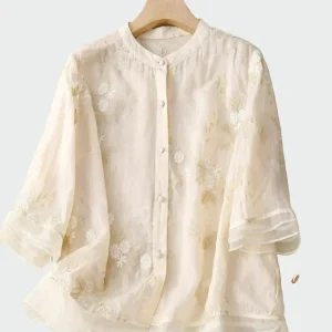 Judite | Camisa Bordada