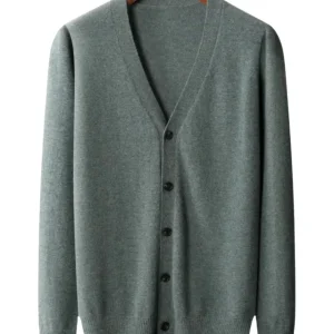 Faunus | Cardigan Tricotado em Lã Merino