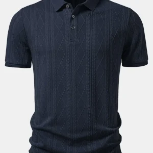 Baleal | Polo Jacquard Geométrico