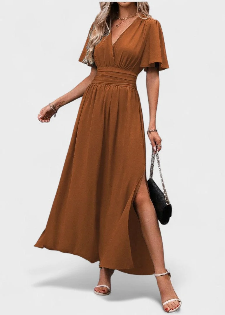Alexandra | Vestido Maxi Elegante Preto - Image 6