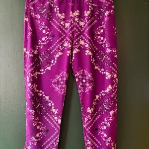 Calça bandana roxa