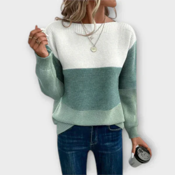 Clara | Suéter Tricolor