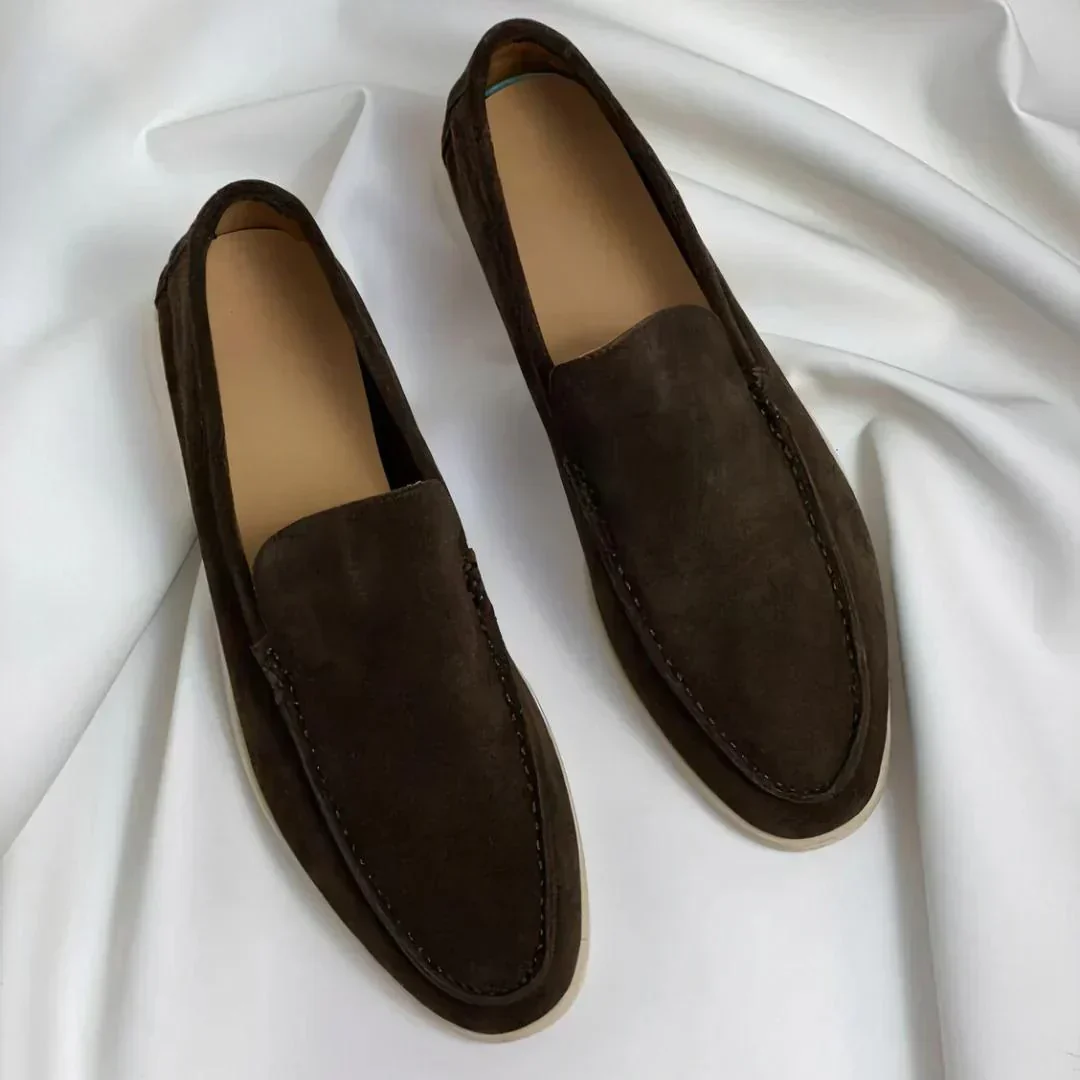 Corfu | Mocassins Elegantes em Camurça - Image 6