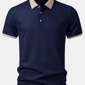 Ischia | Polo com Gola Contrastante