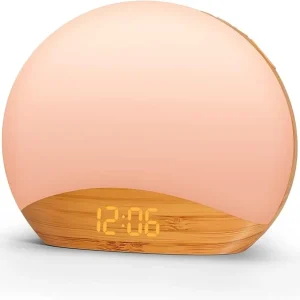 Despertador Sunrise REACHER com Sons Relaxantes e Luz Noturna