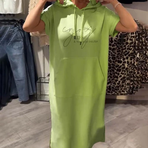 Marcela | Vestido Casual com Capuz - Image 7