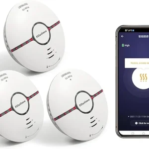 Pack 3 – Detetor de Fumo Wi-Fi - Alarme