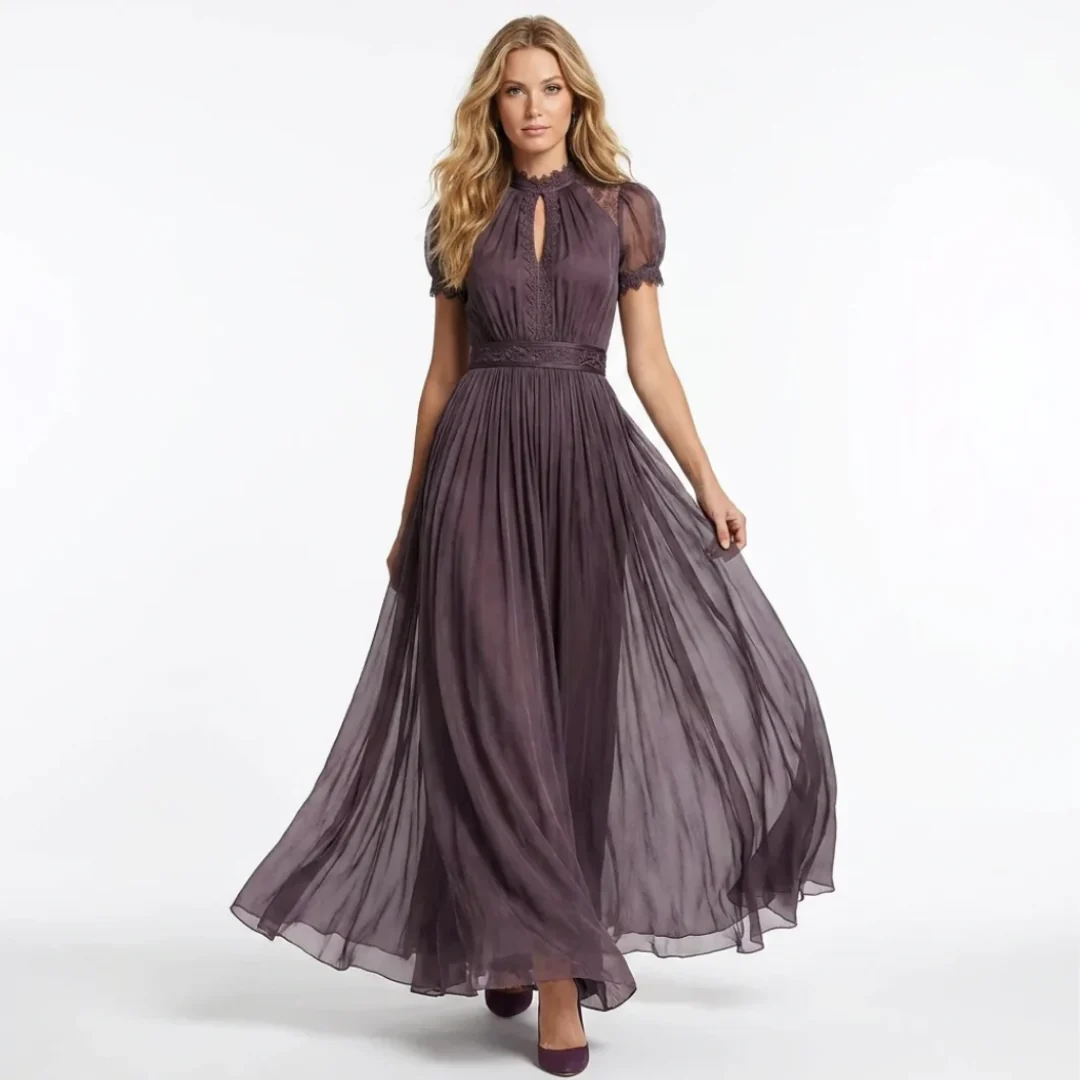 Bárbara | Vestido Longo com Decote Baixo - Image 4
