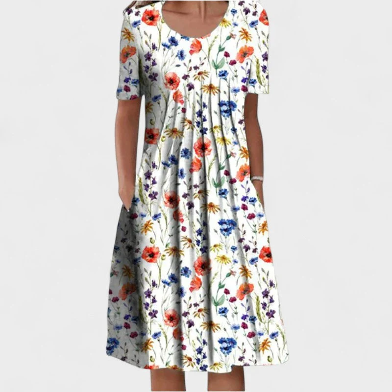 Marta | Vestido Midi com Camadas - Image 2