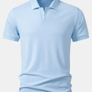 Polignano | Polo com Gola Johnny e Detalhes em Contraste