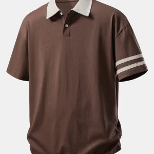 Naxos | Camisa Polo de Gola Contrastante de Corte Relax