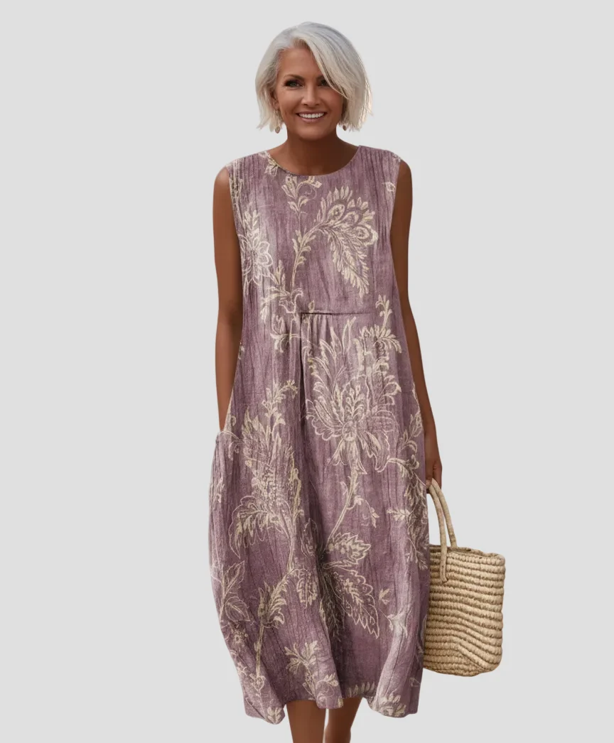 Cecília | Vestido Midi Floral