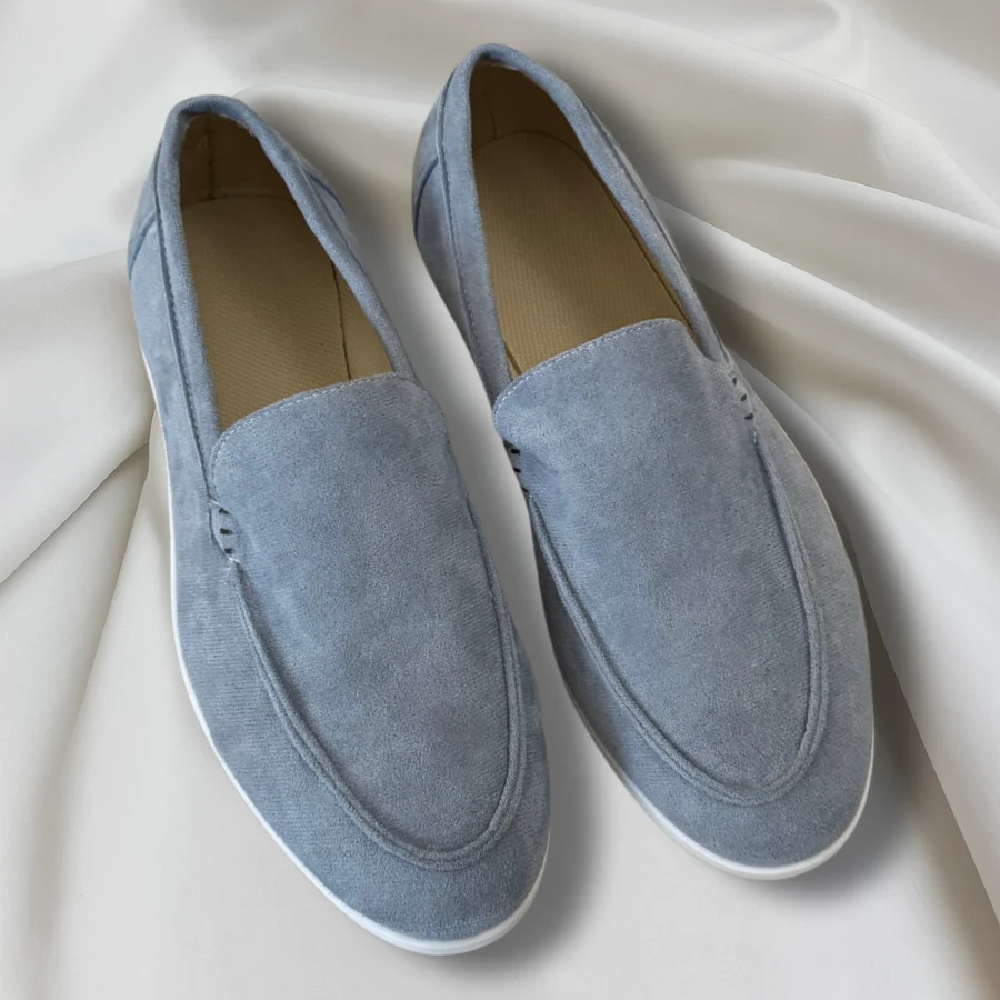 Corfu | Mocassins Elegantes em Camurça - Image 7