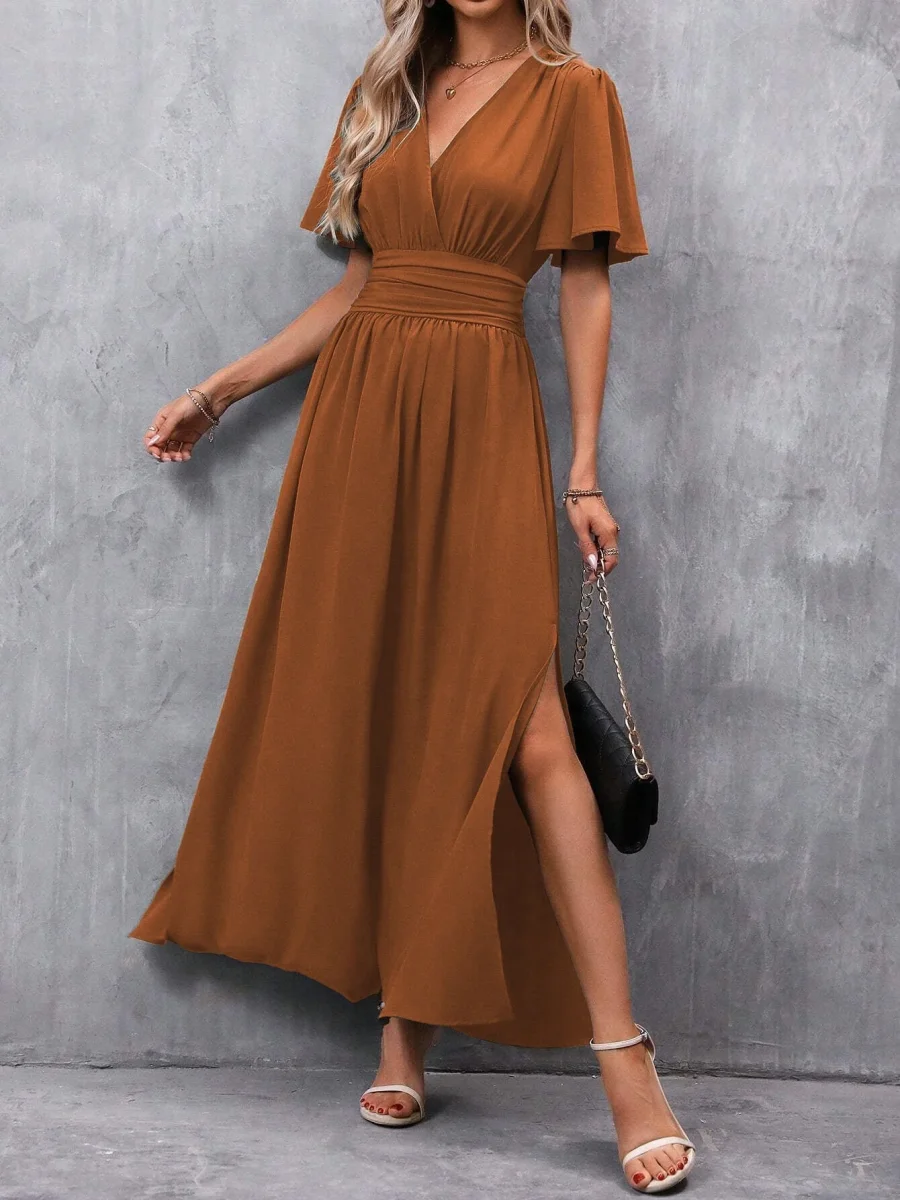 Alexandra | Vestido Maxi Elegante Preto - Image 3