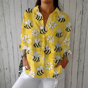 Flor | Blusa de Abelhas com Leveza