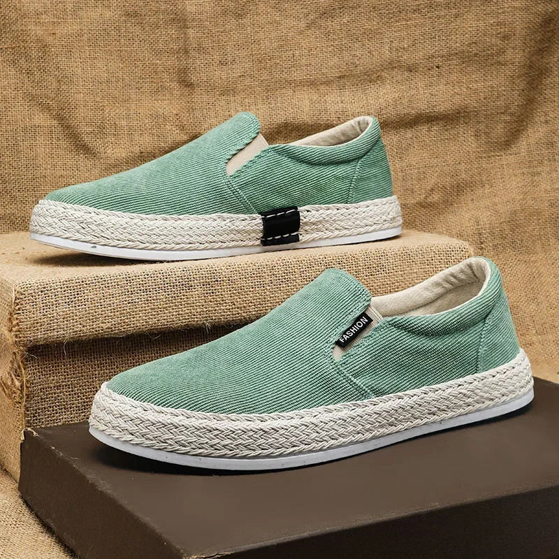 Naxos | Sapatos Slip-On de Lona Elegantes - Image 6