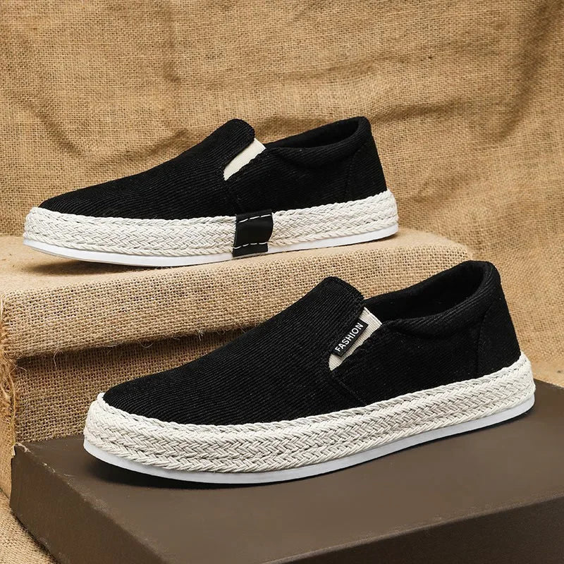 Naxos | Sapatos Slip-On de Lona Elegantes - Image 9