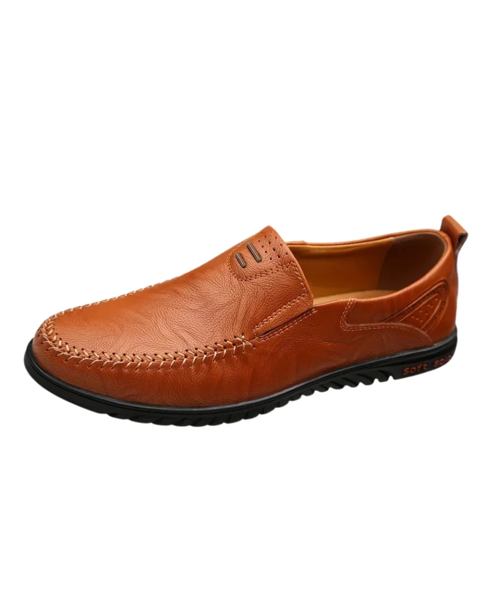 Mykonos | Mocassins de Couro Elegantes