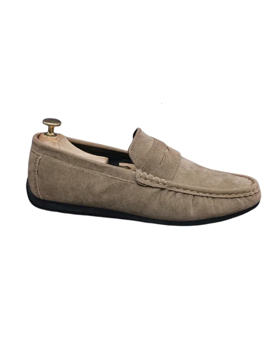 Sagres | Mocassins Masculinos Leves em Camurça