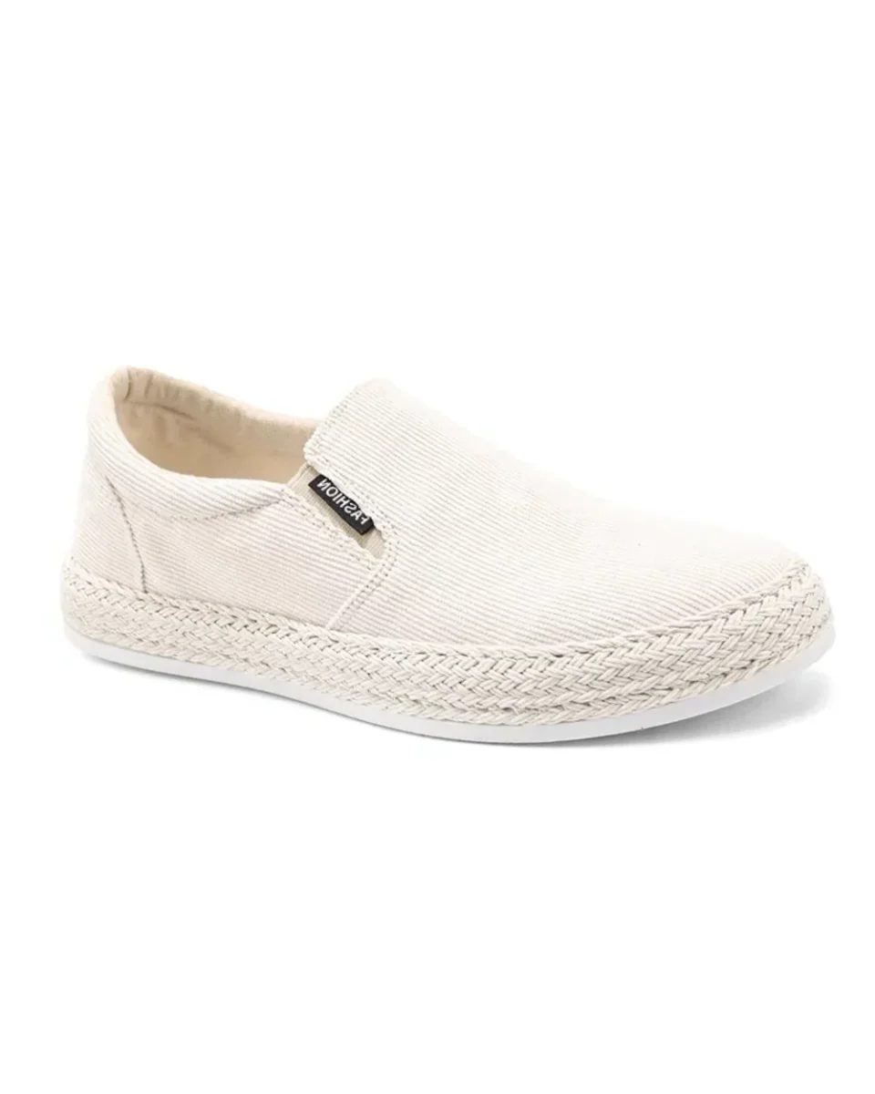 Naxos | Sapatos Slip-On de Lona Elegantes