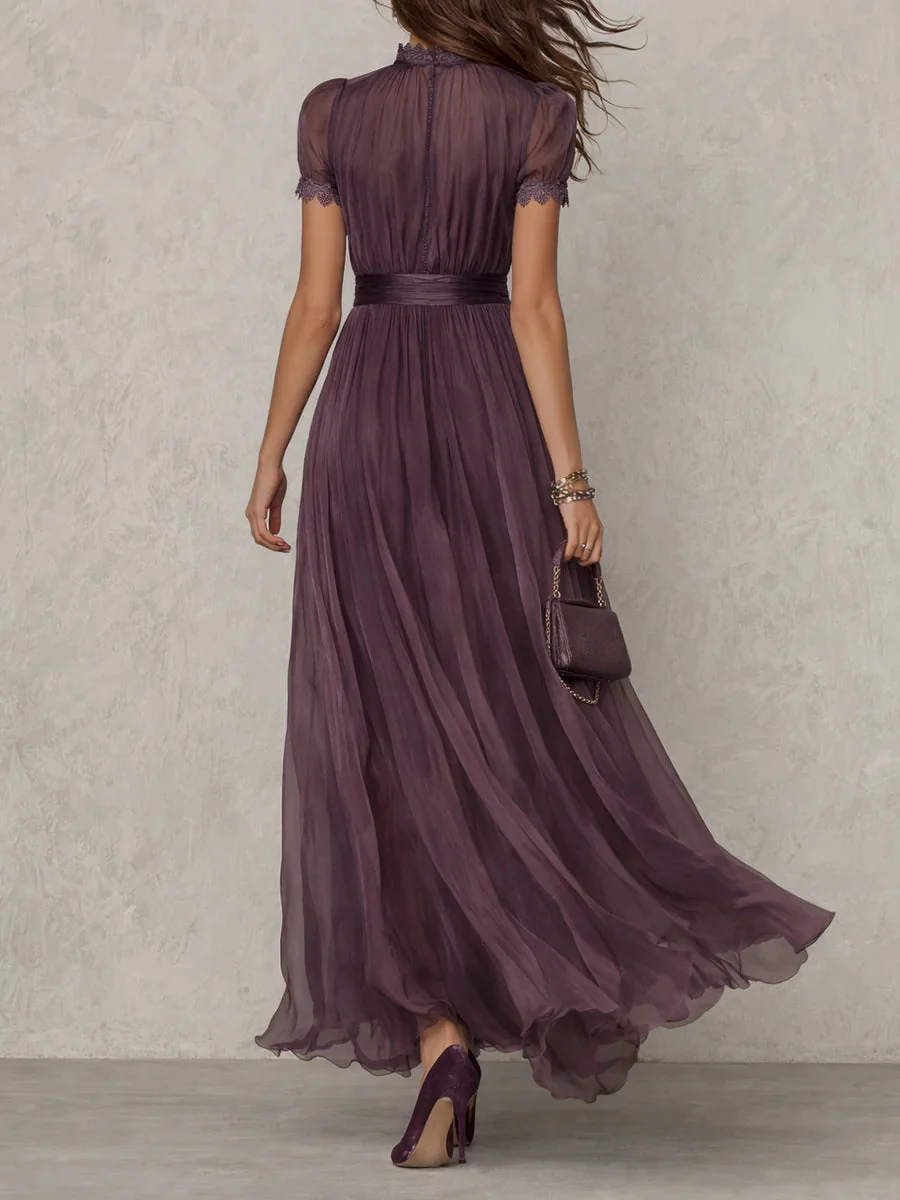 Bruna | Vestido Longo Mirela | Encanto Sofisticado - Image 4