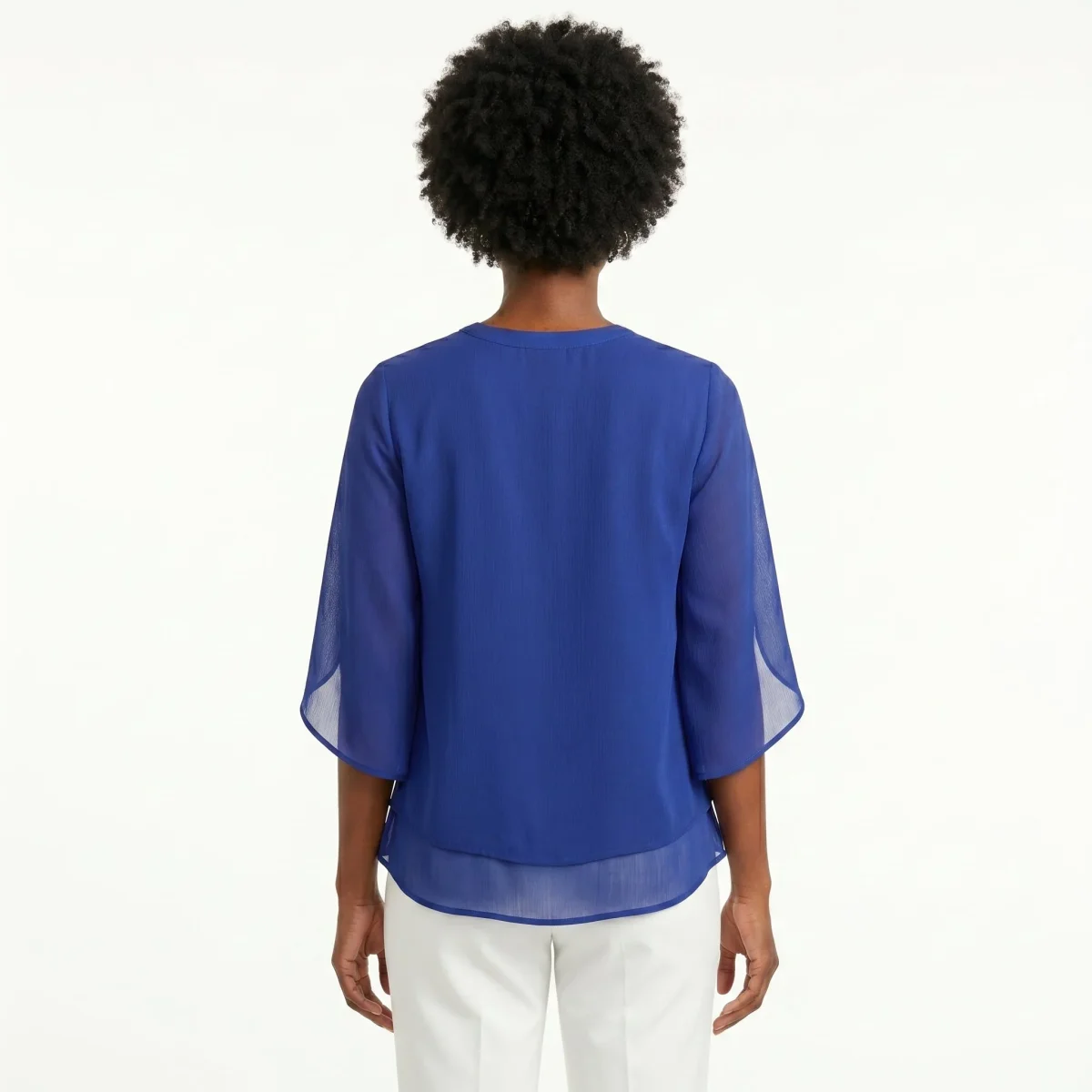 Concha | Blusa com Mangas de Folhos - Image 8
