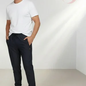 Calça Jogger Masculina com Cordão -Tecido Leve e Confortável - Até G4