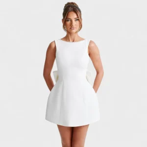 Catarina | Mini Vestido com Pérolas