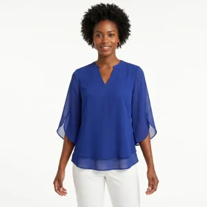 Concha | Blusa com Mangas de Folhos