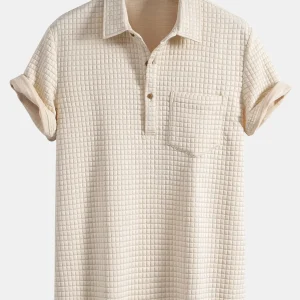 Sagres | Polo Waffle Com Bolsos